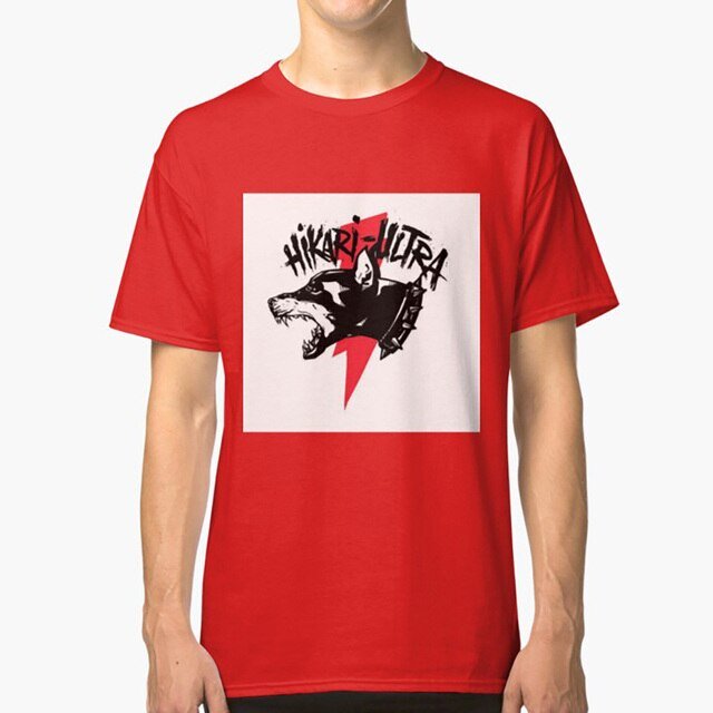 Zillakami X Sosmula Hikari Ultra Logo City Morgue Red Bolt T Shirt