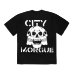 CITY MORGUE SKULL LOGO TEE