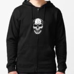 City Morgue Head Print Hoodie