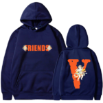 Vlone Friends and girl logo Hoodie